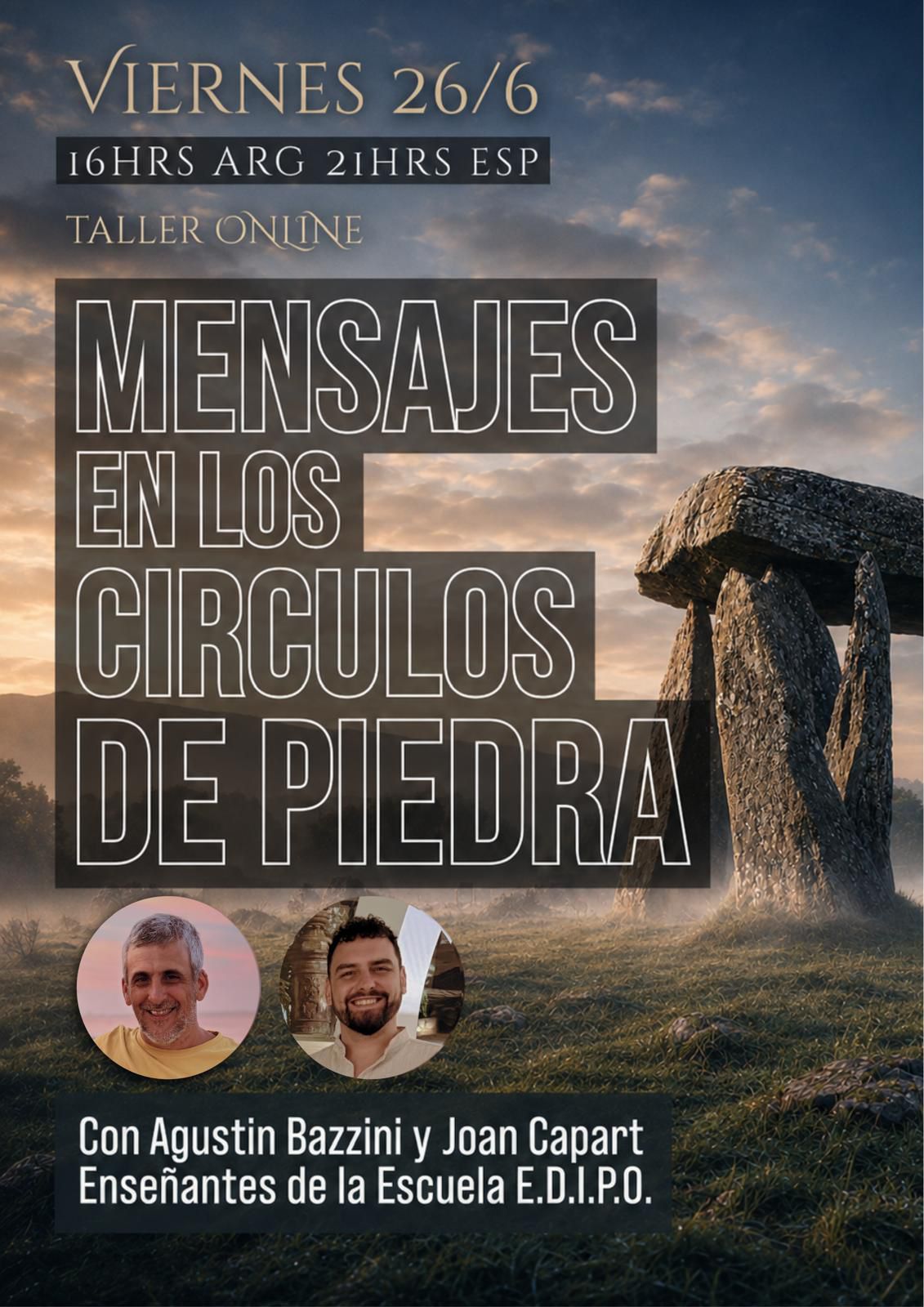 taller-mensajes-en-los-circulos-de-piedra-26-6-2026-joan-capart-agustin-bazzini taller-mensajes-en-los-circulos-de-piedra-26-6-2026-joan-capart-agustin-bazzini