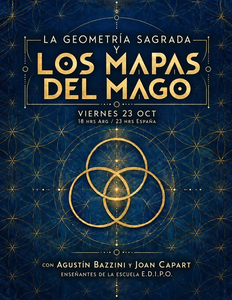 la-geometria-sagrada-y-los-mapas-del-mago-23-oct-2026-joan-capart-agustin-bazzini